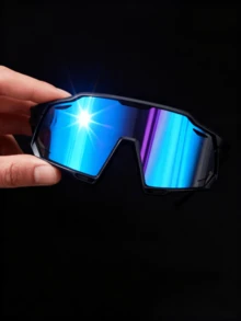 1. Pilot's Stylish Men's Glasses, Decorative Cycling Glasses, Comfortable And Relaxing Women's Glasses For Casual Wear, Summer Beach Vacation Women's Accessories For Outdoor Cycling, Outdoor Travel Autumn Accessories, Fashionable Dressing Men's Accessories, Suitable For Daily Photography, Dressing Decoration, Outdoor Sports (Running, Cycling, Driving), Travel, Vacation, Party Decoration - Multicolor - View 11
