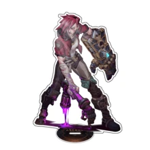 Figura decorativa de escritorio de Jinx de LOL Arcane de 15cm/5.91in - regalo de vacaciones, regalo de cumpleaños, regalo de fans de 2025 - Multicolor - Ver 24