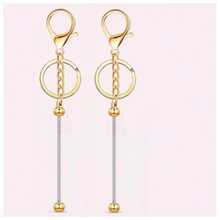 DIY Keychain, Phone Case, Earphone Case Pendant, Fashionable Gradient Colorful Metal Keychain, Personalized Removable Bag Charm And Phone Strap Accessory For Women Girls Teens, Customizable Craft Supplies For DIY Gifts, Ombre Iridescent Key Ring For Back To School Parties Halloween Christmas Stocking Fillers Birthday Bridal Party Favors Travel Everyday Use Stylish Minimalist Modern Accessory For Purses Keys Phones Cute Charm