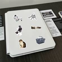 50张都市涂鸦贴纸 - 防水乙烯基材质，适用于笔记本电脑、滑板、吉他、行李箱等 - DIY装饰礼品，彰显都市美学 - 彩色 - 查看 3