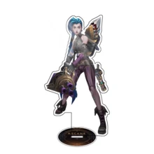 Figura decorativa de escritorio de Jinx de LOL Arcane de 15cm/5.91in - regalo de vacaciones, regalo de cumpleaños, regalo de fans de 2025 - Multicolor - Ver 28