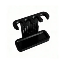 1pc Electric Toothbrush Head Storage Rack, Multi-Slot Toothbrush Head Organizer, Replacement Toothbrush Head Holder With Ventilation Holes And Drip Tray, Universal Electric Toothbrush Head Storage Rack For Home Use, Durable Plastic Toothbrush Head Holder, Space-Saving Bathroom Countertop Organizer, Multi-Tier Toothbrush Head Rack, Holds Multiple Toothbrush Heads - Multicolor - View 10