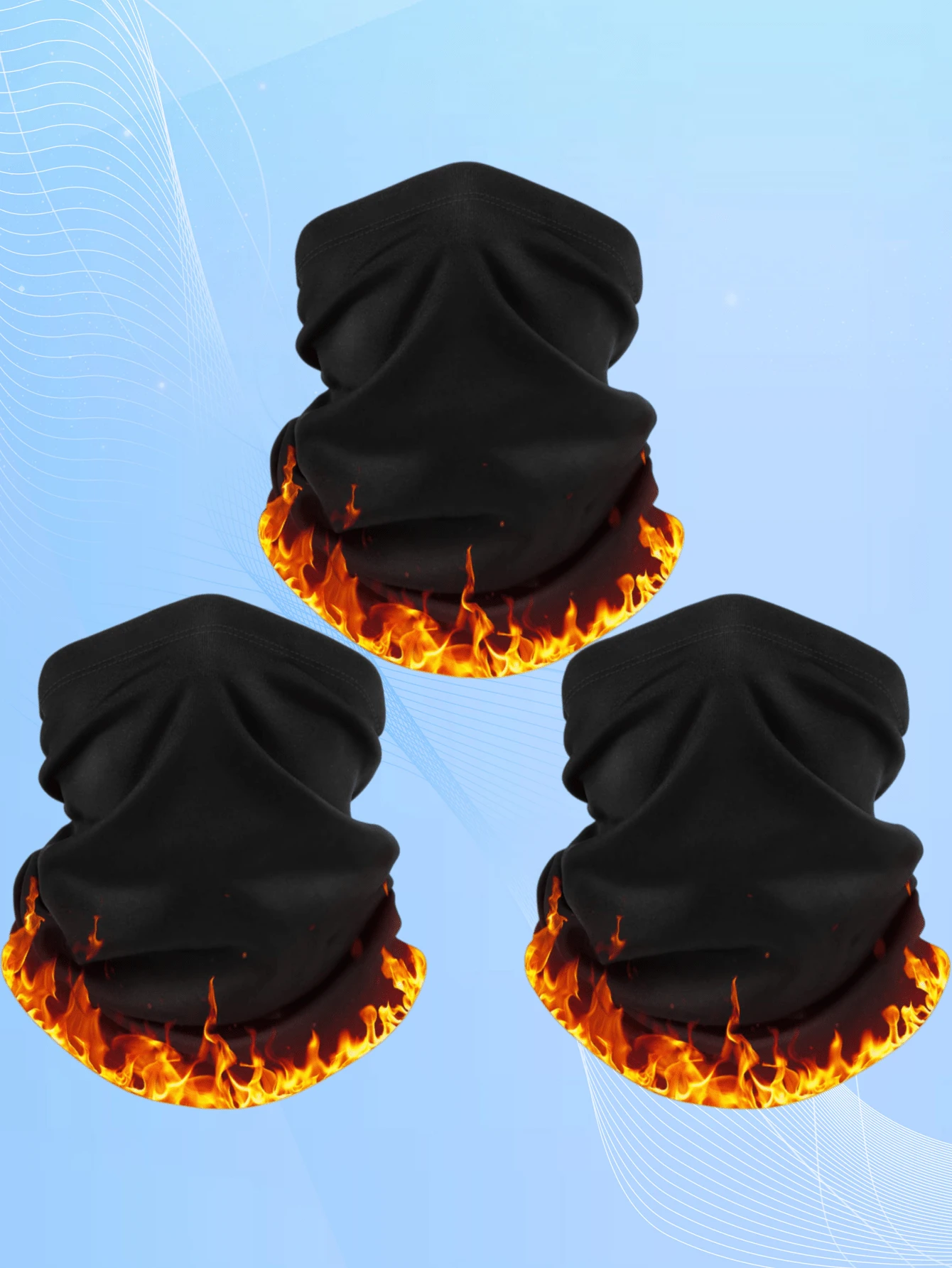 Penutup Leher Multifungsi Tahan Angin Unisex, Masker Wajah, Syal, Penutup Kepala - MultiWarna - View 1