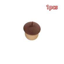 1/3pcs 0.17oz Silicone Container - Brown, Flip-Top, Non-Fading, Reusable, Suitable For Holding Liquids, Powders, Tablets And Refreshing Drinks - Portable, Multipurpose Storage Jar, Travel Organizer - Mocha Brown - View 8