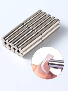 2 件装美甲强力磁力棒 3D 线条效果猫眼磁板 UV 凝胶抛光清漆魔法指甲工具、美甲用品、美甲工具、美甲工具、返校、指甲、按压指甲的美甲工具