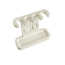 1pc Electric Toothbrush Head Storage Rack, Multi-Slot Toothbrush Head Organizer, Replacement Toothbrush Head Holder With Ventilation Holes And Drip Tray, Universal Electric Toothbrush Head Storage Rack For Home Use, Durable Plastic Toothbrush Head Holder, Space-Saving Bathroom Countertop Organizer, Multi-Tier Toothbrush Head Rack, Holds Multiple Toothbrush Heads - Multicolor - View 9