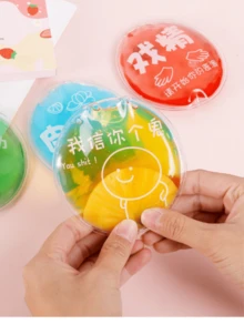 可重复使用的冬季必备：再见！可爱、小巧又方便的暖手袋，春夏精选，伴娘礼物，房间装饰，卧室装饰，海滩，旅行，男士，女士，度假 - 彩色 - 查看 5