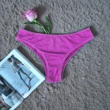 Kit 10 Calcinhas De Microfibra Tanga Premium Casual-Confortável Feminina - Multicolorido - Visão 3