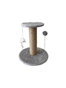 1pc Cat Climbing Frame, Cat Climbing Rack, Cat Entertainment Supplies, Durable, Non-Shedding, Warm Cat Tower With Jumping Platform And Sleeping Area, Multi-Layer Design, Comprehensive Cat Supplies, Small Cat Tree With Cat Toy, Natural Sisal Cat Scratch Board Provides Soft Habitat For Kittens And Adult Cats, Cat Scratch Board With Bed, Indoor Cat Tree Tower