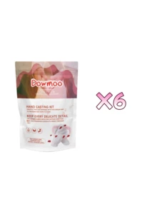 3D情侣手模DIY铸造粉印模，母亲节、情人节礼物，25克/100克/200克，表达你的爱意！珍藏你们甜蜜爱情的回忆 - 彩色 - 查看 11