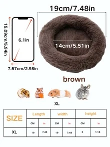 1 Piece Of Small Pet Kennel Pet Cage Mat Suitable For Autumn And Winter, Warm, Breathable, Soft And Comfortable, Suitable For Hamsters, Chinchillas, Hedgehogs, Parrots, Honey Gliders And Other Small Pets, Pink, Gray, Purple, Simple And Fashionable Design, Excellent Material, Strong And Durable Pet Bedding - Multicolor - View 34