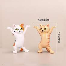 5 قطع حامل أقلام قطة مرحة وطريفة - قطط حيوية، هدية لعبة، ديكور المكتب، ملحقات مساحة العمل، لوازم المكتب، تصميم مرح، هدية ملونة، مواد متينة، عنصر جديد، هدية بموضوع القطط، تنظيم المكتب، لوازم ومستلزمات المكتب، ديكور وملحقات المكتب، حامل أقلام المكتب، ملحقات مكتب المكتب، ملحقات المكتب، ملحقات مكتب جميلة، حامل أقلام، منظم أقلام، علبة أقلام، تنظيم المكتب، تخزين مكتبي صغير، علبة أقلام - متعدد الألوان - مشاهدة 2