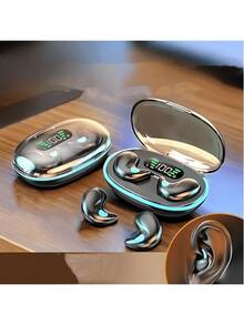 Original Wireless Sleep Earbuds, Mini Invisible Bluetooth Earphones With Microphone, Stereo Headphones For Work, Suitable As Christmas And Holiday Gifts For All Smartphones