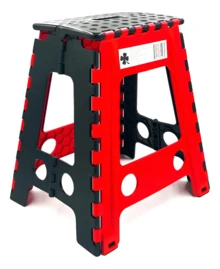 Banco plegable portátil de plástico para 1 adulto, con capacidad de carga de 120 kg, silla de pesca portátil, taburete plegable para exterior, color aleatorio. - Multicolor - Ver 5