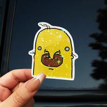 1pc/3pcs Big Lez Show Choomah Vehicle Decal Vinyl Decals For Cars, Trucks, Bags - Durable, Easy To Apply, Perfect For Halloween, Halloween Stickers, Truck Decals, Playful Design, Easyapply Decals - Multicolor - View 12