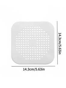 1/5pcs Bathroom/Kitchen/Bathtub Anti-Clogging Hair Drain Filter, Anti-Clogging Sink Strainer, Reusable Silicone Drain Stopper, Suitable For Bathtub And Kitchen Sink, Strong Suction Shower Floor Drain Cover - Multicolor - View 4