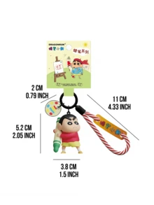 Crayon Shinchan Crayon Series Keychain Courage Brush Style, Red White Striped Rope, Crafted For Comfortable Touch, Vivid And Cute Patterns, Exuding Playful Cuteness And Lively Vibes, Perfect For Keys, Bags, Desk Deyon Crad Accessorize Your Items With Fift, Fanchans, For Keys, Bags, Desk Deyon Crad Accessorize Your Items With Fift, eal, Foryon Craent, Forsan Cras, seal, Forchans With Fift, Forchans, Foryon Craent, Forchans With Funz, Forchans With Fifts, Foryon Craed Lover - 勇氣畫筆 - 查看 4
