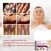 100g,Dark Armpit Beauty Soap, Deeply Cleanses Dark Skin, Whitens And Rejuvenates The Skin, Exfoliates Faded Skin, Moisturizes Elbows And Brightens The Skin - 白色 - 查看 5