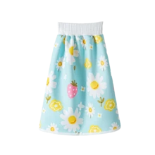 1 قطعة تنورة حفاضات لتدريب على استخدام المرحاض، مناسبة لحفاضات الأطفال الرضع والصغار لتدريب على التبول الليلي، مناسبة للأولاد والبنات للاستخدام الليلي