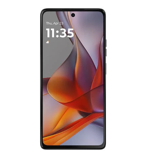 Motorola 摩托罗拉 Moto G75 8+256GB 5G 智能手机，6.5 英寸 120Hz 爱眼显示屏，5000 万像素光学防抖摄像头 - 黑色 - 查看 1