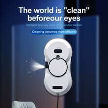 PuRuiKai 自动机器人擦窗器，智能家居玻璃窗清洁设备，电动擦窗机器人 - 美規A型插(110-127V) - 查看 2