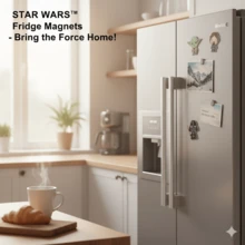 Star Wars Fridge Magnets, Black Knight, White Knight Star Wars Series Characters Acrylic Home Decor, Suitable For Kitchen Decoration, Valentine's Day Gift, New Year Gift - Multicolor - View 5