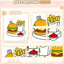 Sách tô màu 48 trang, 235g, chủ đề Cô bé dễ thương: Thiết kế theo chủ đề cô bé đáng yêu (Mèo len dâu tây, trang trí quả anh đào, phụ kiện hình trái tim) - Lý tưởng cho người lớn thư giãn, hoạt động nghệ thuật sáng tạo ngọt ngào, phù hợp làm văn phòng phẩm, đồ dùng học tập, món quà hoàn hảo cho bé gái, mùa cưới, Ngày của Mẹ. - Cô gái ngọt ngào - Xem 12