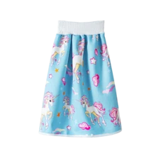 1 قطعة تنورة حفاضات لتدريب على استخدام المرحاض، مناسبة لحفاضات الأطفال الرضع والصغار لتدريب على التبول الليلي، مناسبة للأولاد والبنات للاستخدام الليلي