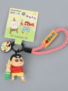 Crayon Shinchan Crayon Series Keychain Courage Brush Style, Red White Striped Rope, Crafted For Comfortable Touch, Vivid And Cute Patterns, Exuding Playful Cuteness And Lively Vibes, Perfect For Keys, Bags, Desk Deyon Crad Accessorize Your Items With Fift, Fanchans, For Keys, Bags, Desk Deyon Crad Accessorize Your Items With Fift, eal, Foryon Craent, Forsan Cras, seal, Forchans With Fift, Forchans, Foryon Craent, Forchans With Funz, Forchans With Fifts, Foryon Craed Lover - 勇氣畫筆 - 查看 6