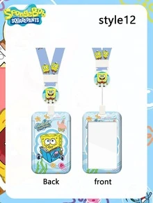 SpongeBob SquarePants Bộ 2/4/6 chiếc giá đựng thẻ , thích hợp cho thẻ tàu điện ngầm, thẻ sinh viên, thẻ xe buýt, thẻ ăn uống, thẻ công dân, thẻ ra vào, thẻ đón khách, thẻ nhân viên, dây đeo cổ, hộp đựng cứng, thẻ thông hành, thẻ tag, lý tưởng để trang trí tiệc lễ hội. - Nhiều màu - Xem 24