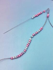 5 Peças Conjunto de Agulhas de Contar - Ferramentas de Confecção de Joias DIY Multiuso, Adequado para Artesanato e Confecção de Joias com Contas