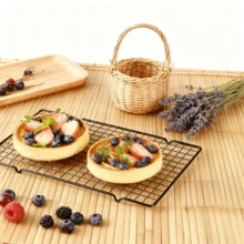 3/6/9/12pcs Tart Rings, Non-Stick Stainless Steel Round Cake Molds, Metal Pastry Molds For French Desserts, Mini Fruit Tarts, Round Tarts, Gift Box Packaging