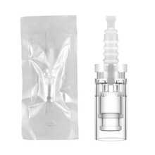 10/50/100pcs Microneedle Pen Replacement Tips, Threaded Microneedle Pen Heads, Home Skincare Tool Refill Needles - Clear - View 16