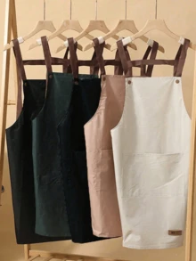 1pc Customized Apron Adjustable Customizable Name Apron Kitchenware Printing And Grill Master For Men And Women With Large Pockets Personalized Apron Adjustable Neck & Waist Straps Custom Design Cooking & Bbq Aprons Gift - Multicolor - View 8