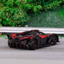 Bburago 1:64 比例合金 BOLIDE 跑车模型 - 红色，带可开启引擎盖，内饰和外观细节丰富，是收藏家和爱好者的理想之选，一键启动，极具收藏价值 | 运动设计 | 合金材质，汽车模型