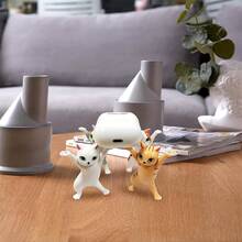 5 قطع حامل أقلام قطة مرحة وطريفة - قطط حيوية، هدية لعبة، ديكور المكتب، ملحقات مساحة العمل، لوازم المكتب، تصميم مرح، هدية ملونة، مواد متينة، عنصر جديد، هدية بموضوع القطط، تنظيم المكتب، لوازم ومستلزمات المكتب، ديكور وملحقات المكتب، حامل أقلام المكتب، ملحقات مكتب المكتب، ملحقات المكتب، ملحقات مكتب جميلة، حامل أقلام، منظم أقلام، علبة أقلام، تنظيم المكتب، تخزين مكتبي صغير، علبة أقلام - متعدد الألوان - مشاهدة 11