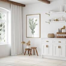 Set de 3 piezas de pintura sobre lienzo, obra de arte abstracta sin marco para decoración del hogar y la oficina - Sin marco, tomillo, salvia, romero, arte moderno minimalista, arte abstracto botánico, decoración de pared para sala de estar, cafetería, bar, hogar y dormitorio - Multicolor - Ver 6