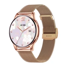 Ceas inteligent elegant, ecran tactil complet de 1,53", apel wireless, alarmă, cameră de la distanță, control muzical, moduri multi-sport, contor de pași și calorii, încărcare USB - ecran IPS 240P, cadou ideal pentru bărbați și femei - Multicolor - Vizualizare 5