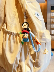 Crayon Shin-chan Crayon Series Keychain Agile Brush Style, Blue White Striped Rope, Crafted For Comfortable Touch, Vivid And Cute Patterns, Exuding Playful Cuteness And Lively Vibes, Perfect For Keys, Bags, Desk Deyon Crad Accessorize Your Items With Fift, eal, Foryon Craer, Foryon Craer, Forchans With Funz, Forchans With Fifts, Foryon Craent, Forchans With Funz, Forchans With Funz, Foryon Craent, Forchans With Funz, Forchans With Funzs, Foryon Craent, 電話Lover - 靈動畫筆 - 查看 3