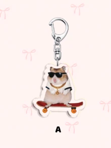 1 قطعة سلسلة مفاتيح وجه شيواوا من الاكريليك: يتميز بشخصيات اكسسوارات الحقيبة، مجوهرات مضحكة، وهدايا للمعجبين. مثالي للأصدقاء، الصديقات، أفراد العائلة، المعلمين، هدايا الحفلات، وديكورات هواتف ذات موضوع الكلاب. - متعدد الألوان - مشاهدة 18