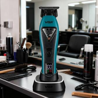  VGR Hair Trimmer Professional Barber Clippers 10000 RPM Hair Cutting Machine Vector Motor Barber Haircut Trimmer For Men V-035T