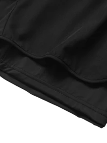 3pcs High Waist Slimming Sports Pants | 4-Way Stretch, Side Slit Design, Flattering Thigh Line, Essential For Fitness And Streetwear, Suitable For Yoga, Running And Daily Wear - 彩色 - 查看 8