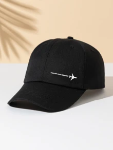 Boné de beisebol unissex ajustável com padrão de cruz e letras, chapéu de sol para atividades ao ar livre, adequado para homens e mulheres, uso diário casual essencial - Multicolorido - Ver 6