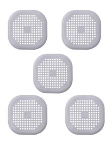 1/5pcs Bathroom/Kitchen/Bathtub Anti-Clogging Hair Drain Filter, Anti-Clogging Sink Strainer, Reusable Silicone Drain Stopper, Suitable For Bathtub And Kitchen Sink, Strong Suction Shower Floor Drain Cover - Multicolor - View 13