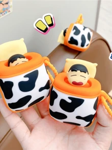 Crayon Shin-chan Series Hand Rope, Buckle Silicone Cover Style, Accented With Cow Spotted Orange Silicone Cover, Pop Out Feature For Fun Interaction and Stress Relief, Crafted For Comfortable Touch, Vivid And Cute Patterns, Exuding Playful Cuteness And Lively Vibes, bed Items, 10,000s seal, 10k), 商店Crayon Shinchan Fans, Collectors, Students, Teens, Lovely Gift For Friends, Lover - 蠟筆小新矽膠被窩 - 查看 8