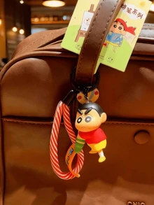 Crayon Shinchan Crayon Series Keychain Courage Brush Style, Red White Striped Rope, Crafted For Comfortable Touch, Vivid And Cute Patterns, Exuding Playful Cuteness And Lively Vibes, Perfect For Keys, Bags, Desk Deyon Crad Accessorize Your Items With Fift, Fanchans, For Keys, Bags, Desk Deyon Crad Accessorize Your Items With Fift, eal, Foryon Craent, Forsan Cras, seal, Forchans With Fift, Forchans, Foryon Craent, Forchans With Funz, Forchans With Fifts, Foryon Craed Lover - 勇氣畫筆 - 查看 8