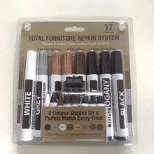 Furniture Repair Marker Set, Includes Furniture & Wood Floor Marker Pens, Wax Repair Crayons, Wood Filler Sticks - Multiple Colors & Sizes, Suitable For Repairing Scratches & Stains On Kitchen, Home & Bathroom Wooden Furniture, Tables, Headboards. Also Usable For Wall Paint, DIY Tools, Work Tools, Paint Brushes, Painting, Room Decor, Christmas Decorations, And Essential Woodworking Tool Kit. - one-size - View 11