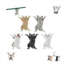 5 قطع حامل أقلام قطة مرحة وطريفة - قطط حيوية، هدية لعبة، ديكور المكتب، ملحقات مساحة العمل، لوازم المكتب، تصميم مرح، هدية ملونة، مواد متينة، عنصر جديد، هدية بموضوع القطط، تنظيم المكتب، لوازم ومستلزمات المكتب، ديكور وملحقات المكتب، حامل أقلام المكتب، ملحقات مكتب المكتب، ملحقات المكتب، ملحقات مكتب جميلة، حامل أقلام، منظم أقلام، علبة أقلام، تنظيم المكتب، تخزين مكتبي صغير، علبة أقلام - متعدد الألوان - مشاهدة 7
