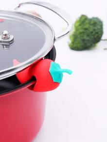 6pcs Set, Pot Lid Lifter, Silicone Pot Lid Handle, Creative Pot Lid Handle, Cute Silicone Pot Lid Handle, Kawaii Silicone Pot Lid Handle, Heat Resistant Pot Lid Stand, Kitchen Accessories - Multicolor - View 9