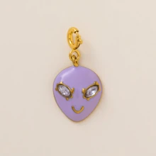 1pcINS Fashion Animal Series Butterfly Tiger Squirrel Flying Pig Eagle Snake Zebra Elephant Swan Bear Dinosaur DIY Pendant, Stainless Steel Pendant, 18K Gold Plated, DIY Jewelry Accessories, Necklace Accessories, Bracelet Accessories, Earring Accessories, Keychain Accessories, Bag Accessories, Women's Jewelry Accessories, Wallet Accessories, Bracelet Pendant, Stainless Steel Small Pendant, Gifts. - Multicolor - View 38